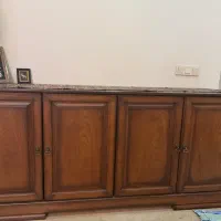 بوفه عتیقه تمام چوب