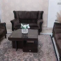 مبل راحتی دسته چوب