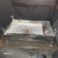 منقل استیل پایه الومینیوم خشک