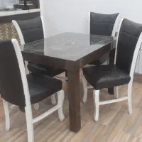 نهار خوری ۴ نفره هایگلاس
