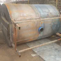 کوره صنعتی کربن وچوب ۲تنی