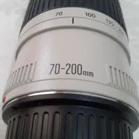 لنز Canon 70-200 F4 L USM تمیز با کاور و هود اصلی
