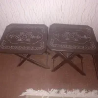 2 عدد میز عسلی تاشو