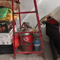 نردبان قوطی سنگین وچهارپایه