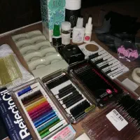 لوازم کاشت و اکستنشن مژه و لیفت مژه و ابرو و حنا