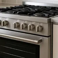 گاز استیل با فر