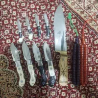 چند عدد چاقو وتسبیح