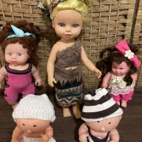 ۵ تا عروسک گوشتی خوشگل همگی باهم ۴۰۰ تومان