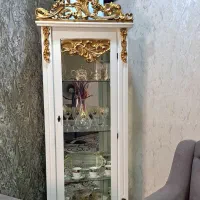 بوفه و آیینه شمعدان