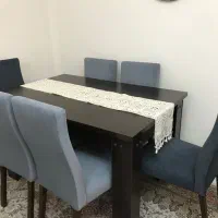 میز ناهار خوری به همراه ۶ عدد صندلی