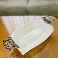 ظروف میوه و شیرینی، سرویس غذاخوری چینی و پاسماری