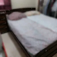 فروش فوری تخت دونفره به همراه دراور