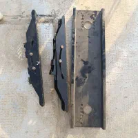 صفحه دیواری تلوزیون کاملا سالم یک بار نصب شده