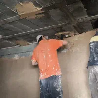 گچکاری سفیدکاری گچ و خاک.کاهگل سنتی