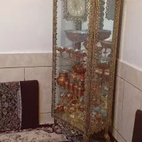 ویترین برنج و ظروف مسی