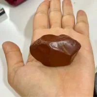 سنگ راف قرمز و سنگ شفاف الماسی