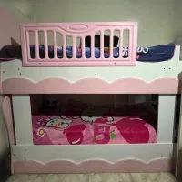 تخت دوطبقه دخترانه