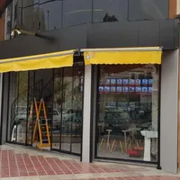 کرکره درب اتوماتیک کامپوزیت شیشه میرال