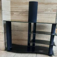 میز تلویزیون شیشه ای