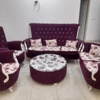 مبل راحتی ۷ نفره به همراه عسلی