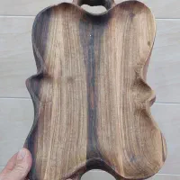 سینی دفرمه چوب گردو