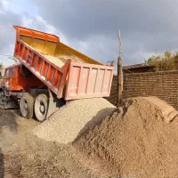 ماسه شن سنگ ده چرخ و ۱۸چرخ