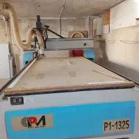 دستگاه cnc و مکنده دوقلو