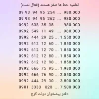 0992.444.29.25|سیم‌کارت|کرج, برغان|دیوار