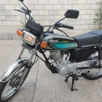 هوندا 125 عروسک  موتور لال لال
