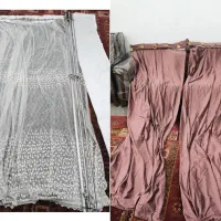 پرده و شال و چوب پرده