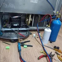 تعمیرنصب سرویس کولرگازی داکت یخچال فریزر آبسردکن
