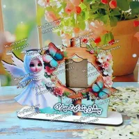 هدیه جشن تکلیف.استند عکس.کرایه ماکت فرشته.تاج