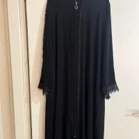 مانتو عبائی جنس کرپ