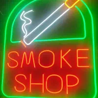 تابلو نئون اسموک شاپ
