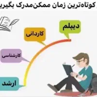 اخذ مدرک تحصیلی از سیکل تا دکترا