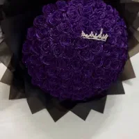 گل رز ربانی روبانی تحویل فوری مناسب هدیه خاستگاری