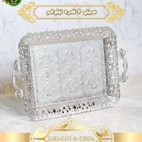 سینی نیلوفر طلا سیلور سوغات تور کربلا حجاج مکه