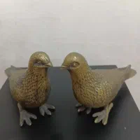 یه جفت کبوترآنتیک ساخت تایلندی جنس برنز