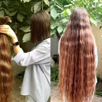خریدار موی طبیعی و رنگی موی زال طلایی