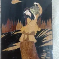 تابلو آنتیک اتیقه امضا دار