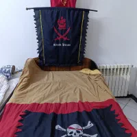 ست تخت و میز کامپیوتر مدل کشتی وارداتی