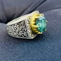 انگشتر موزانایت اصلی