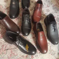 کفش مردانه چرم صنعتی