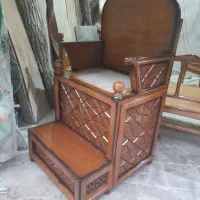 منبر با چوب روسی تمام چوب