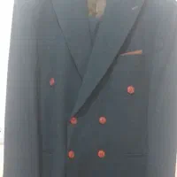 کت وشلوار سبز یشمی