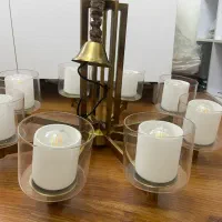 لوستر|لوستر و چراغ آویز|تهران, حکمت|دیوار