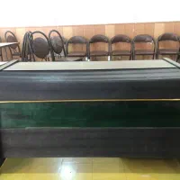 میز مدیریت همراه با دراور سه کشو