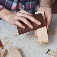 کاگر ساده سمباده زن پاره وقت سه ساعت