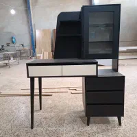 میز تحریر سفید مشکی
