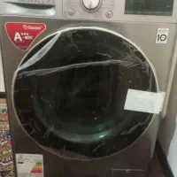 لباسشویی الجی پلمپ آکبند 9 کیلویی رنگ سیلور مدل V5